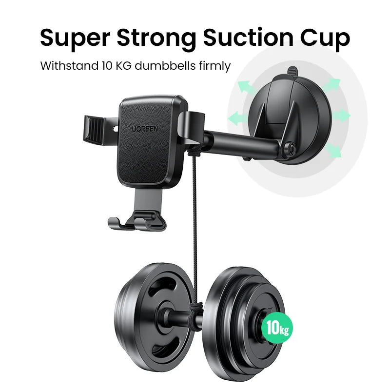 Soporte UGREEN de coche para movil con ventosa
