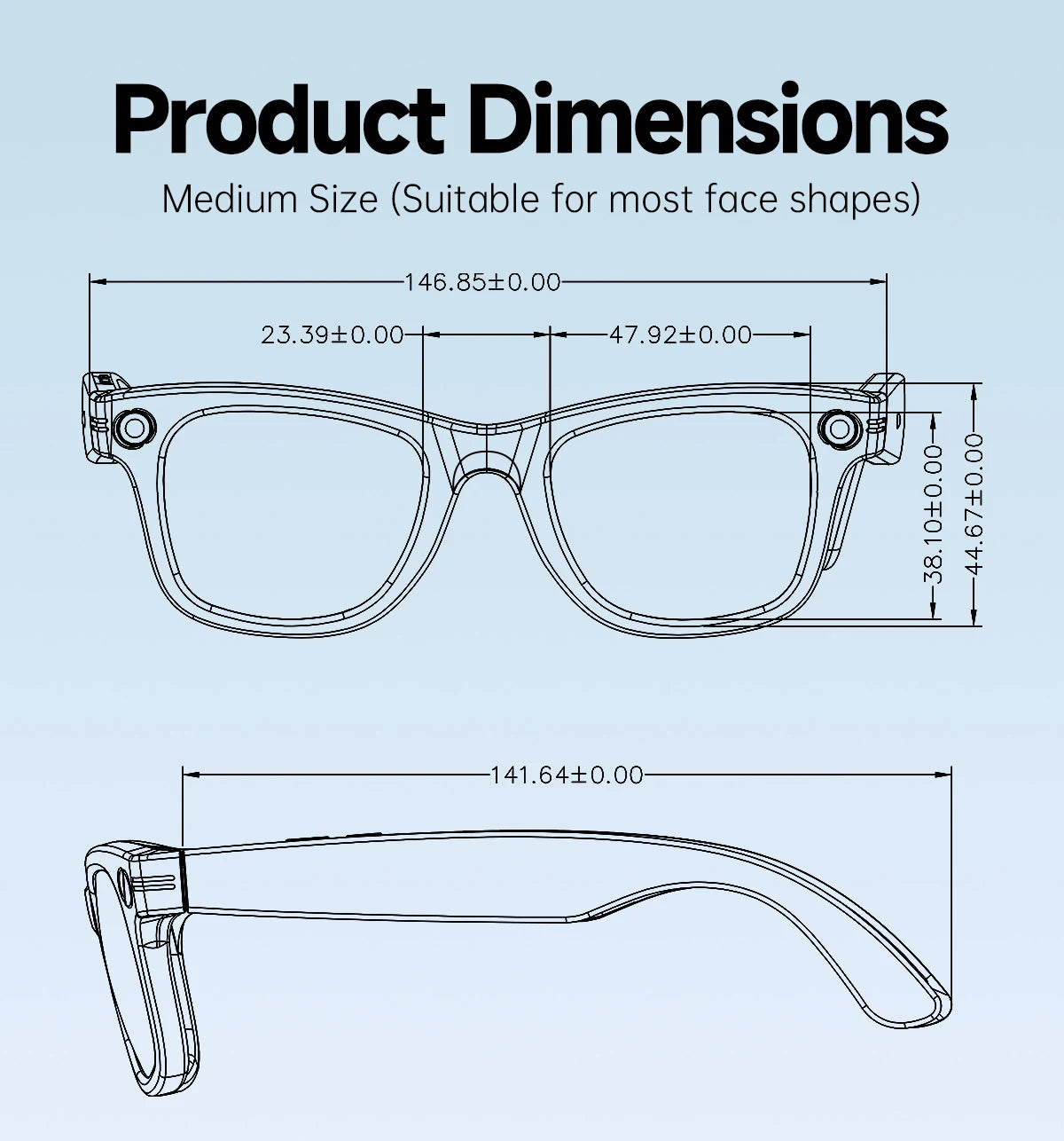 LIGE New AI Smart Glasses 1300W Pixel Camera 4K Video AI Translation Music Player BT Call Waterproof Color Change Sunglasses Men