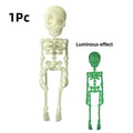 1Pc Magnetic Poseable Skull Fridge Magnet Funny Halloween Gift Easter Kitchen Dining Decor Home Accessory Quirky Decorations