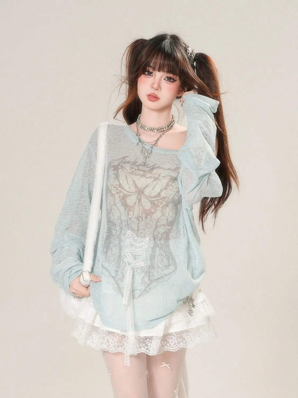 Erwofeina Hotsweet Tank Top Graphic T Shirts 2000s Clothes Y2k Long Sleeve Tees Korean Fashion Woman Clothes Summer Casual Top