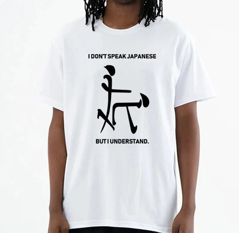 Fashion Humor T-shirt It Means Friendship in Chinese Funny Meme T Shirt Unisex Casual O-Neck Short Sleeve T Shirts