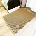 Cat Litter Mat Heavy Duty Waterproof 2 Layer Non Slip Washable Pet Floor Protector Litter Box Sand Stopper Pet Product