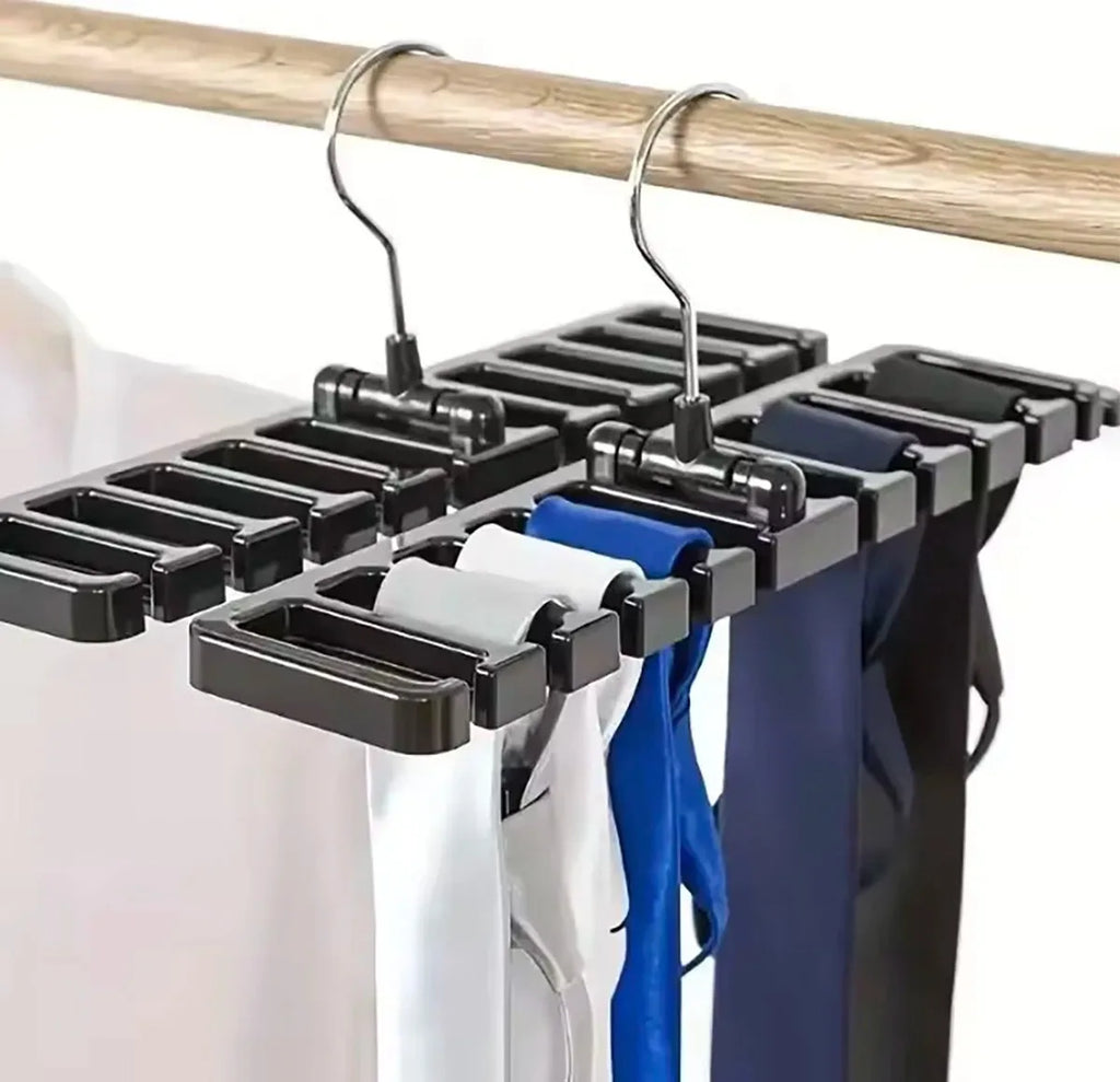 Wardrobe Belt Organizer: Multifunctional Scarf and Belt Hanger—The Ultimate Home Organization Tool