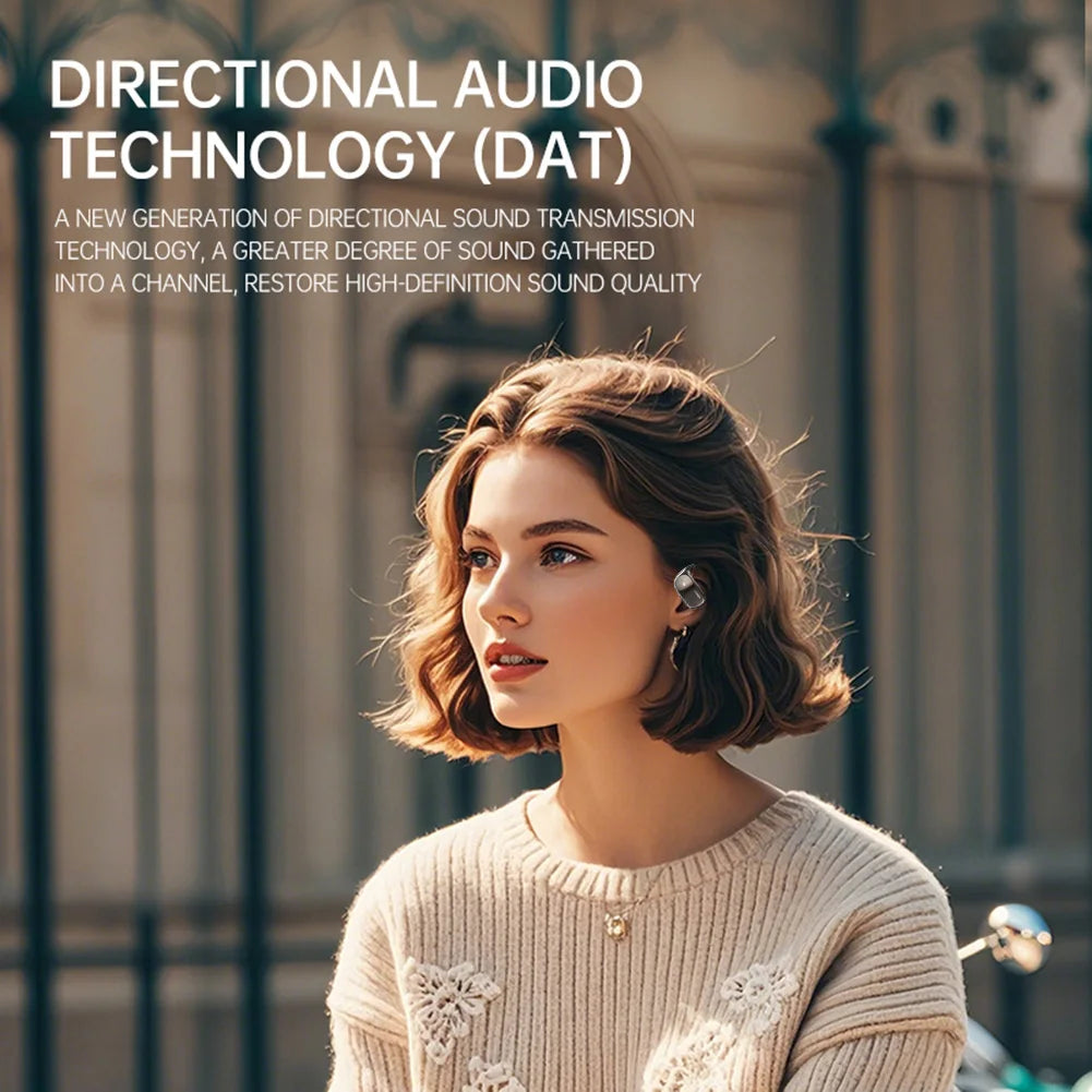 NEW Real Time AI Translation Earphones 144 Languages Translator Earbuds Wireless Bluetooth Headphones Ear Hook Smart Translator