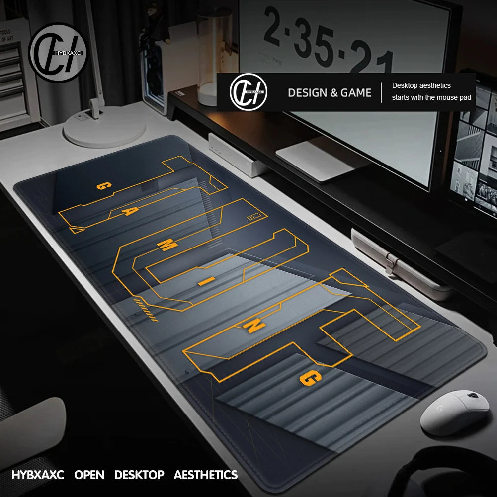 Desk Mat TUF Gaming Mouse Pad Large Deskmat Gamer Cabinet Deskpad Xxl Mousepad Speed Computer and Office Playmat Kawaii Mats Xl