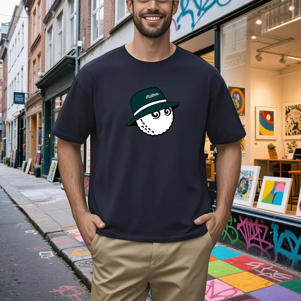 Golf Fashion Casual Trendy Brand T-Shirt Cotton Graphic Tee Men Women Summer Streetwear