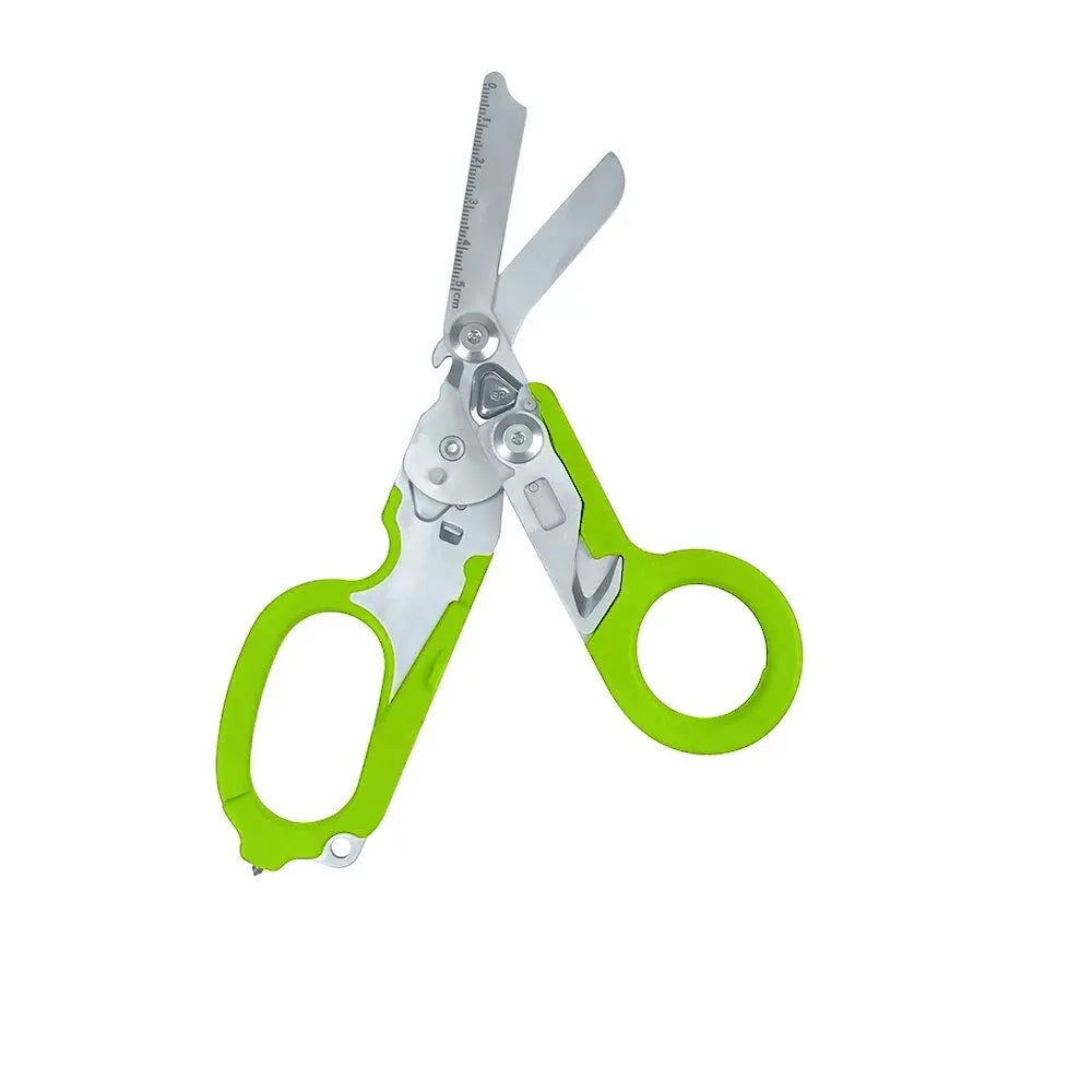 Raptor Emergency Response Shears Multifunctional Scissors with Strap Cutter and Glass Breaker with Compatible Holster