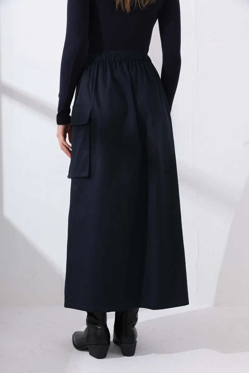 AS  AW fashion woman skirt with pocket style lady wear clothes