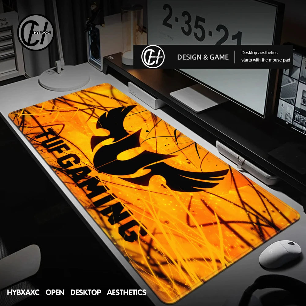 Desk Mat TUF Gaming Mouse Pad Large Deskmat Gamer Cabinet Deskpad Xxl Mousepad Speed Computer and Office Playmat Kawaii Mats Xl