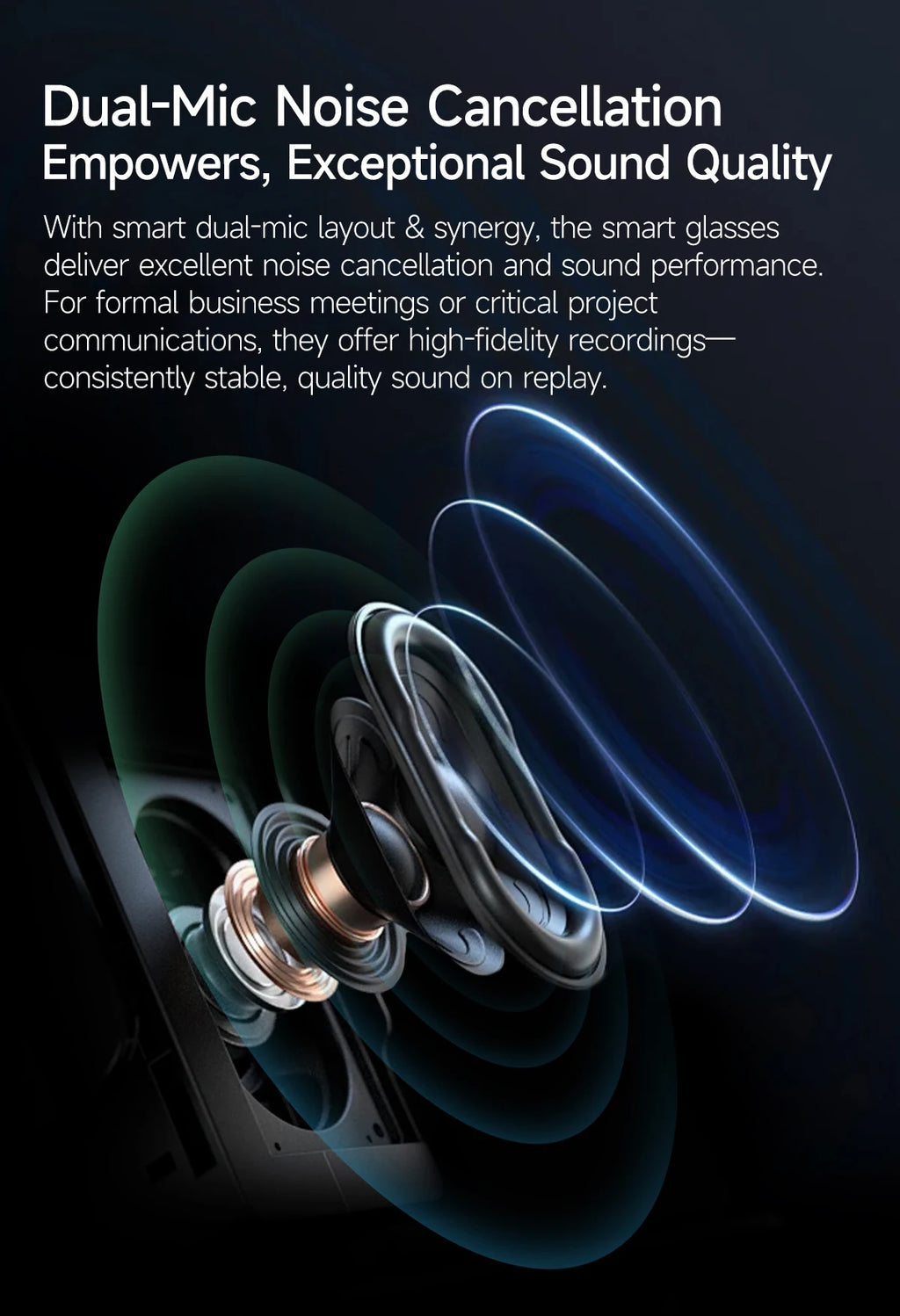 2026 Smart AI Glasses 4K HD 800W Camera 32GB Memory 140+ Translation ChatGPT Music Play Photos &Video Shoot Sunglasses Men Women