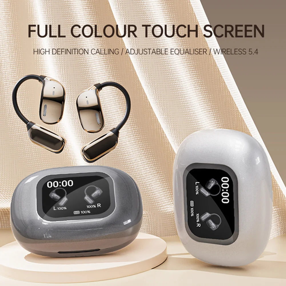 NEW Real Time AI Translation Earphones 144 Languages Translator Earbuds Wireless Bluetooth Headphones Ear Hook Smart Translator