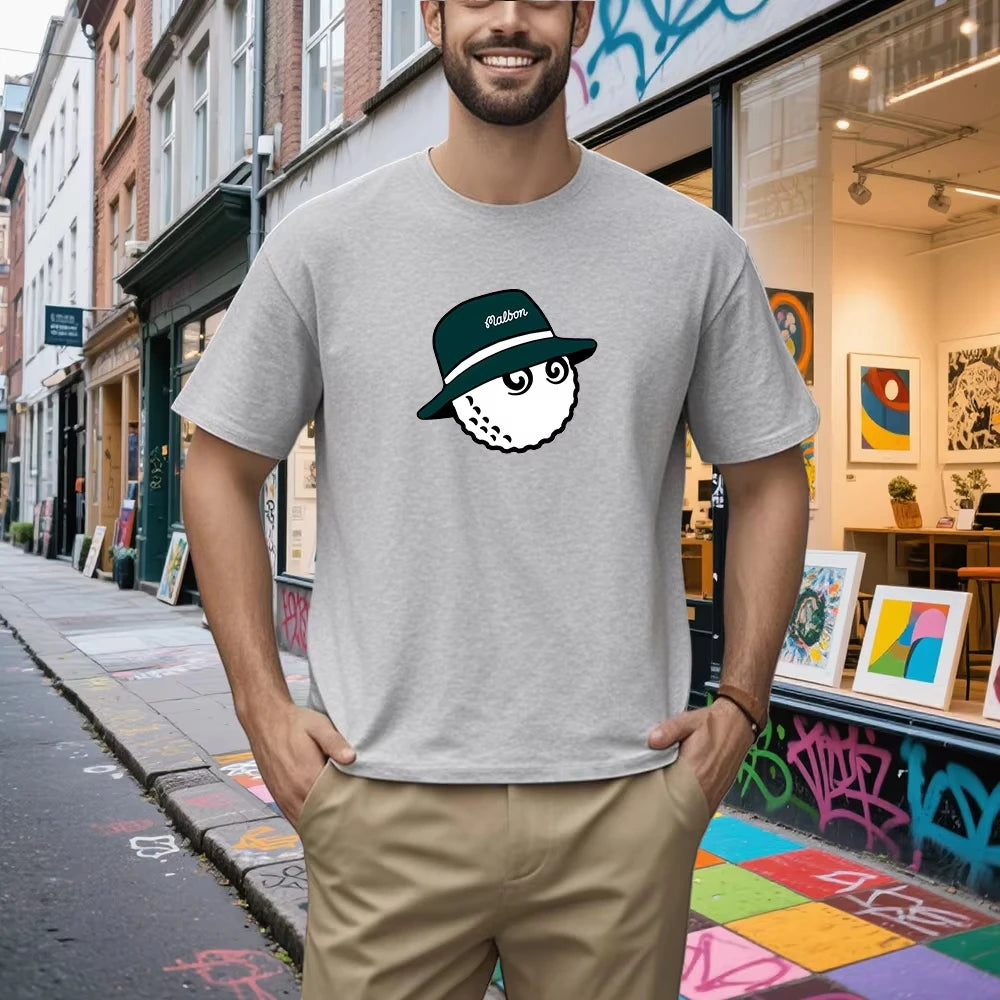 Golf Fashion Casual Trendy Brand T-Shirt Cotton Graphic Tee Men Women Summer Streetwear