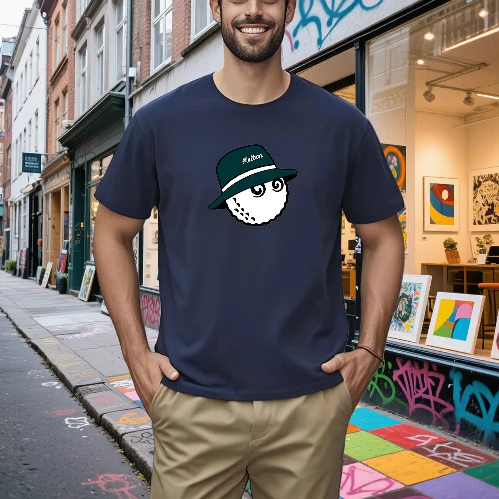 Golf Fashion Casual Trendy Brand T-Shirt Cotton Graphic Tee Men Women Summer Streetwear