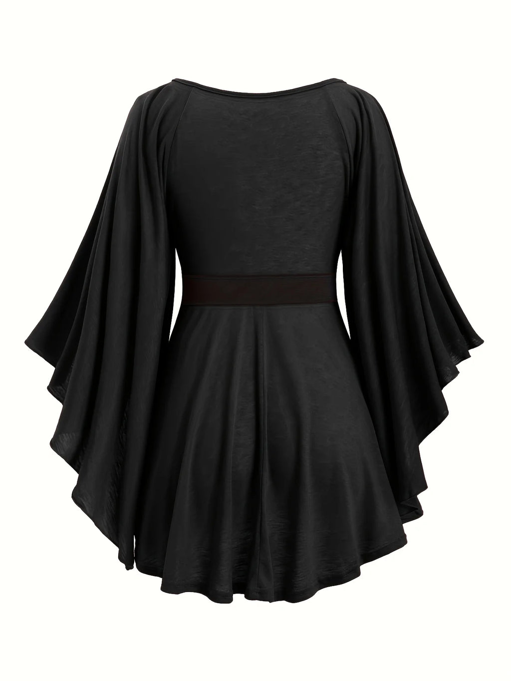 New Autumn and Winter European and American Fashion Women's Clothing, Oversized with an Irregular Hem, Solid Color, Heart-Shaped