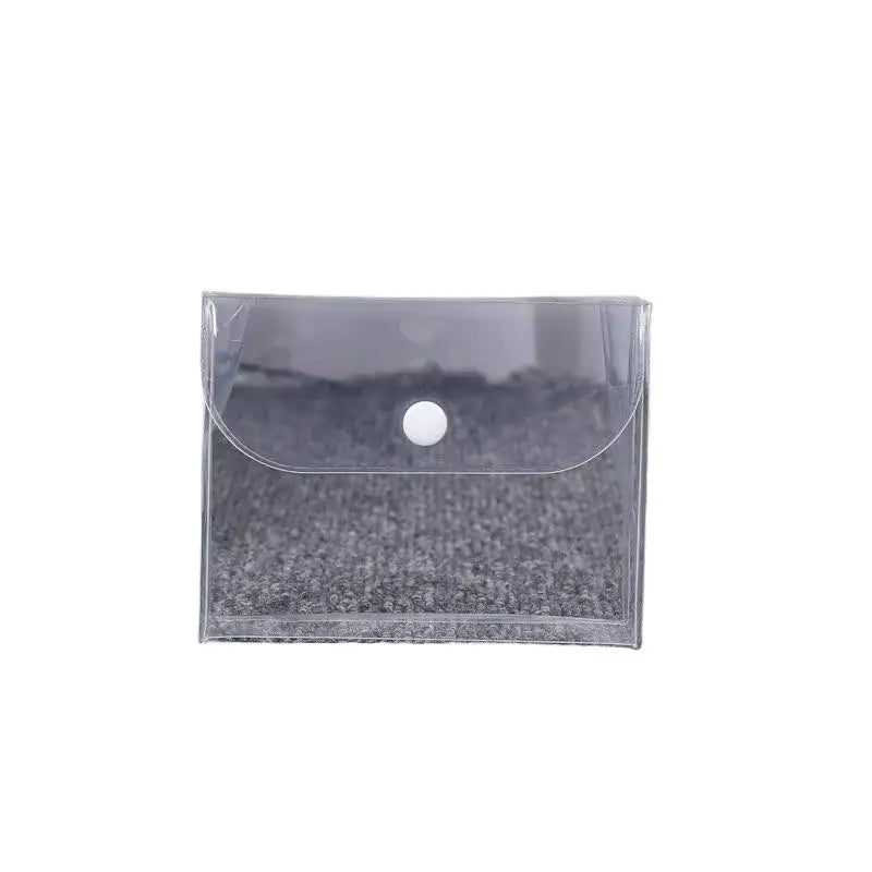 Travel Passport Organizer Holder Transparent PVC Envelope 1Pc Ultra Slim Design Secure Storage for Boarding Passes and Documents