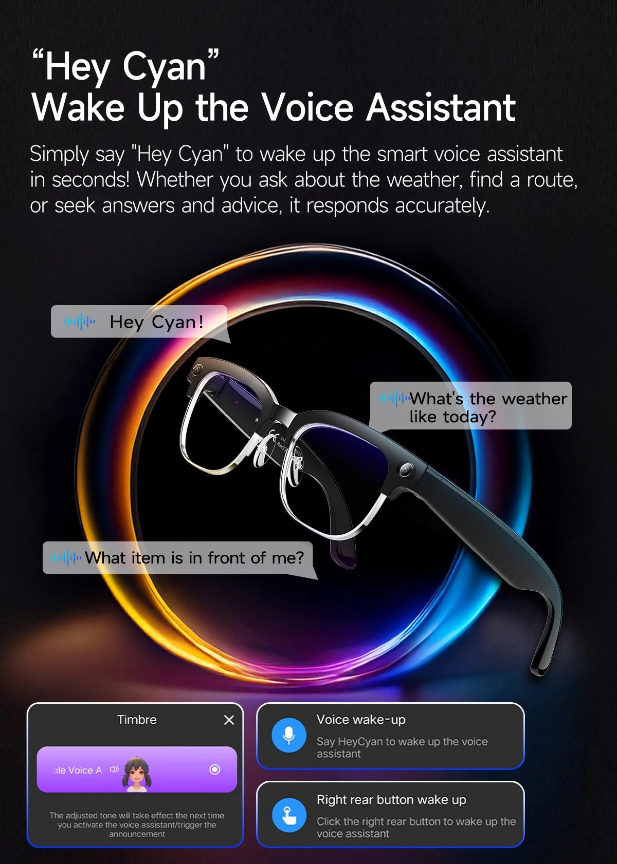 2026 New Smart Glasses with AI Intelligent Q&A Photography Recording Intelligent Translation 800W Camera Bluetooth Smart Glasses