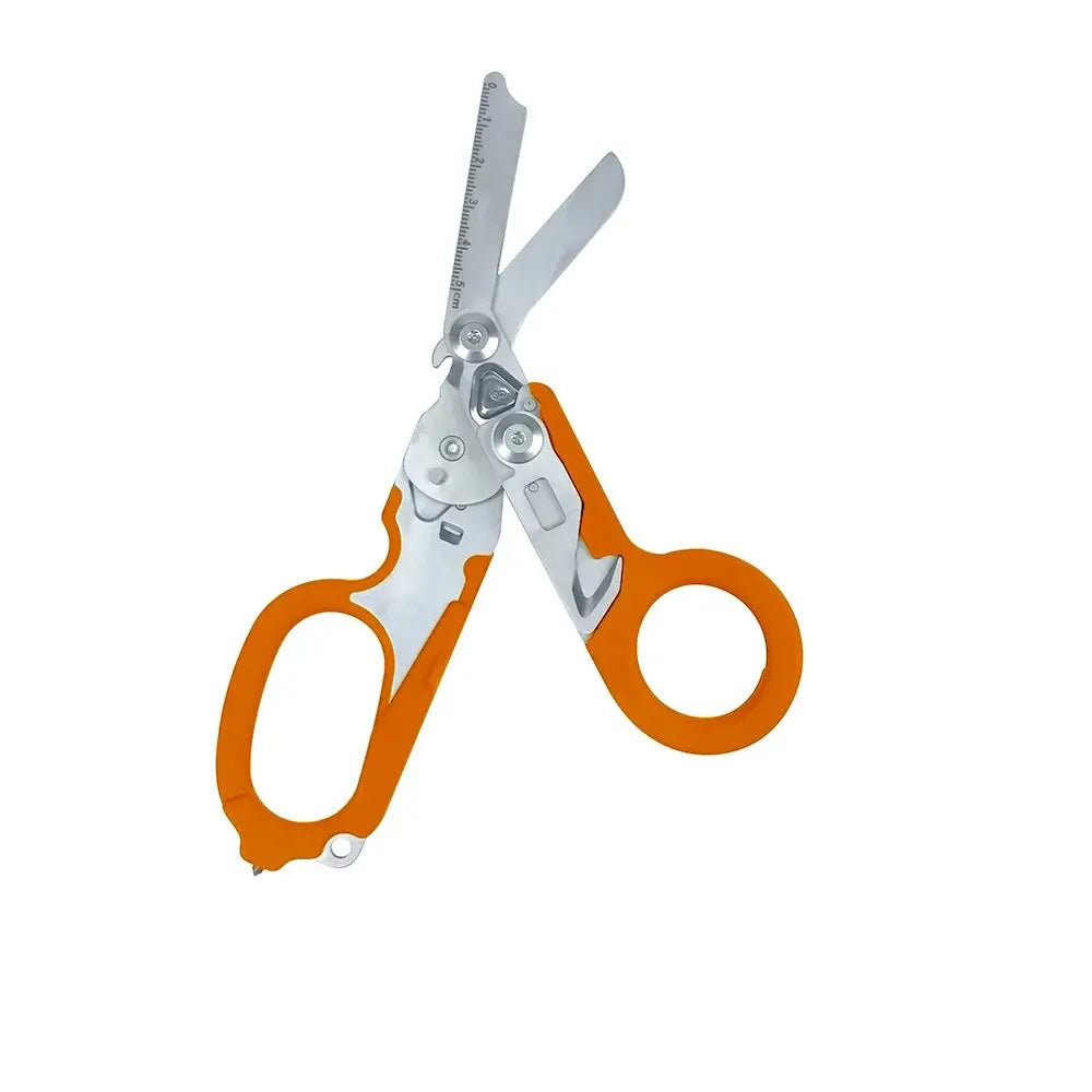 Raptor Emergency Response Shears Multifunctional Scissors with Strap Cutter and Glass Breaker with Compatible Holster