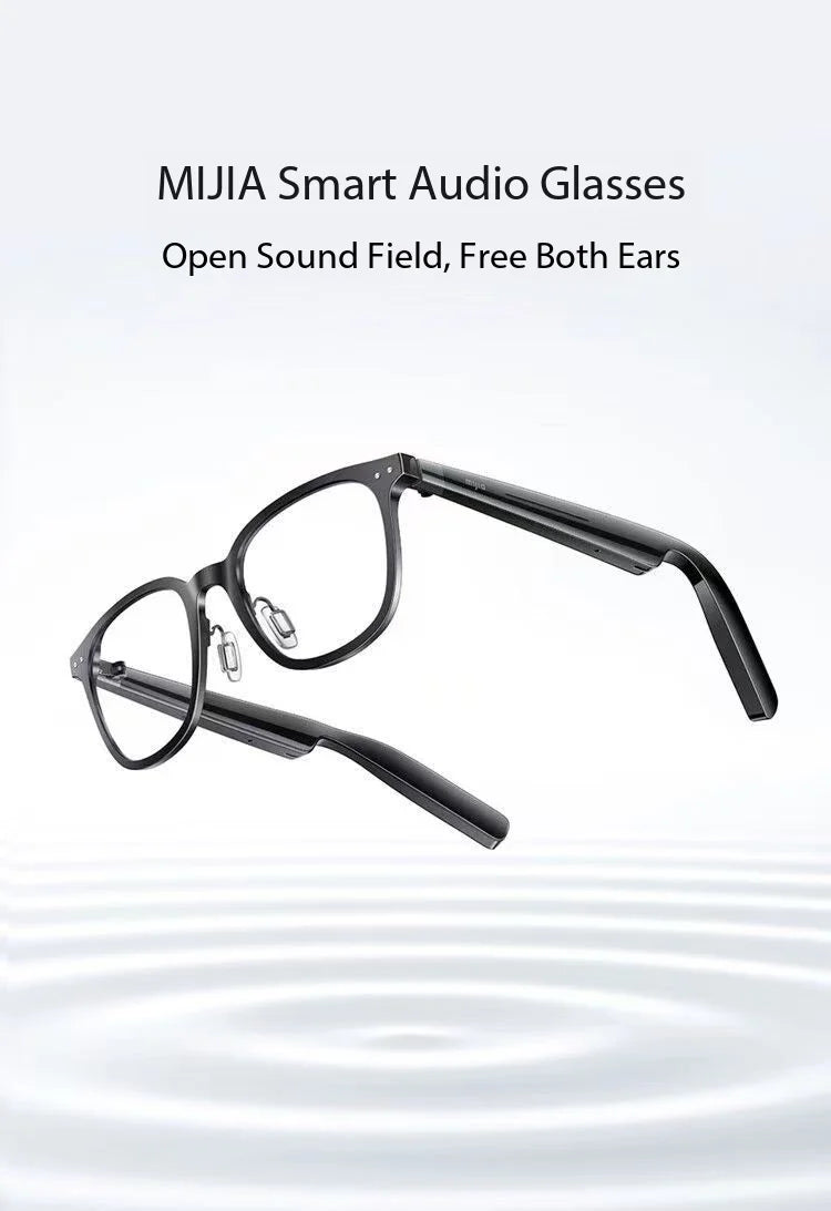 Original Xiaomi Mijia Smart Audio Glasses Open Ear Bluetooth Headphones Wireless Stereo Music & Hands-Free Calling Smart Glasses