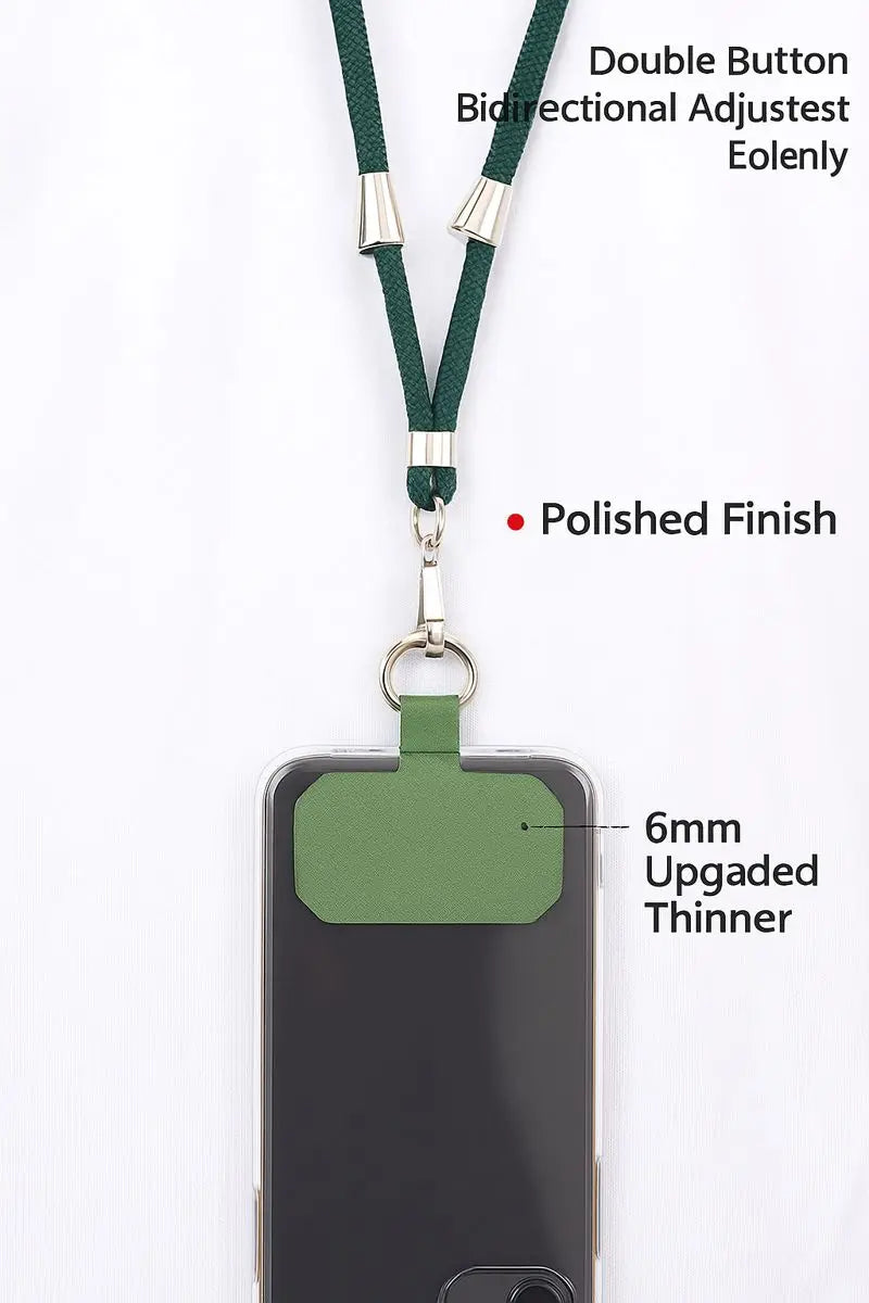 Hands-Free Phone Lanyard: Adjustable Longer & Thicker Crossbody/Neck Strap - Universal Mobile Accessory