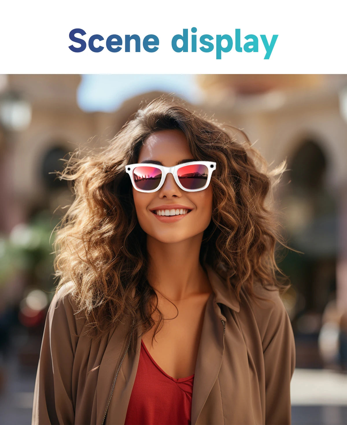 AI Smart Glasses with 8MP Camera Video Recording 100+ Languages Translation Sunglasses Bluetooth Call Music Play Men Women 2026
