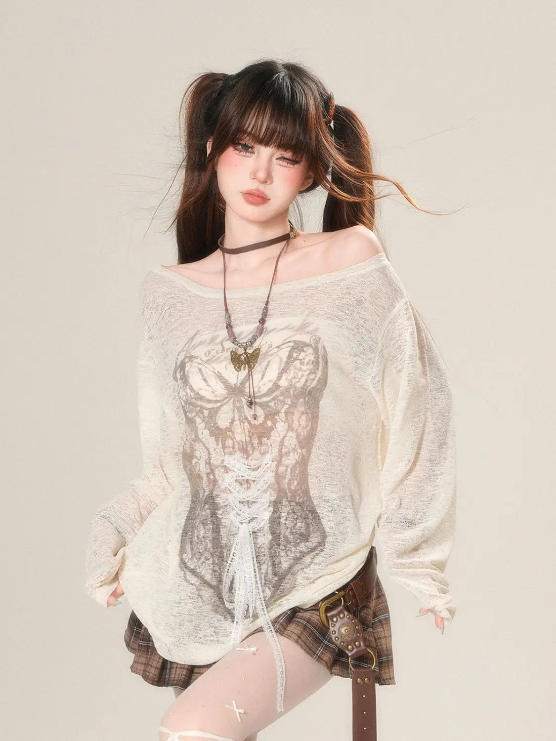 Erwofeina Hotsweet Tank Top Graphic T Shirts 2000s Clothes Y2k Long Sleeve Tees Korean Fashion Woman Clothes Summer Casual Top