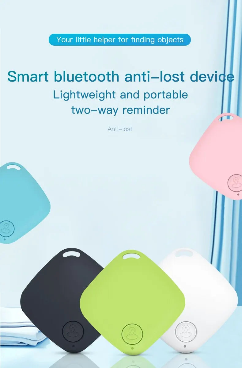 Mini GPS Locator AntiLost Alarm Wallet Keychain Smart Tag Bluetooth Tracer Keychain Dog Pet Child Tracker Key Finder Accessories