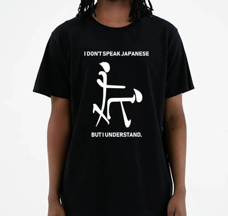Fashion Humor T-shirt It Means Friendship in Chinese Funny Meme T Shirt Unisex Casual O-Neck Short Sleeve T Shirts