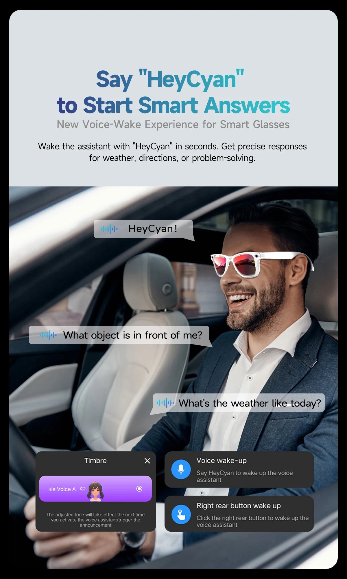 AI Smart Glasses with 8MP Camera Video Recording 100+ Languages Translation Sunglasses Bluetooth Call Music Play Men Women 2026