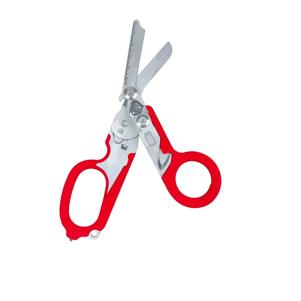 Raptor Emergency Response Shears Multifunctional Scissors with Strap Cutter and Glass Breaker with Compatible Holster
