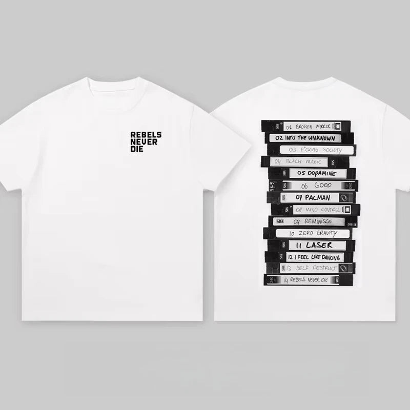 2026 New Fashion Art Has A Sense of Design  Cotton Short-Sleeved T-Shirt for Men - Top of The List DJ Accessories