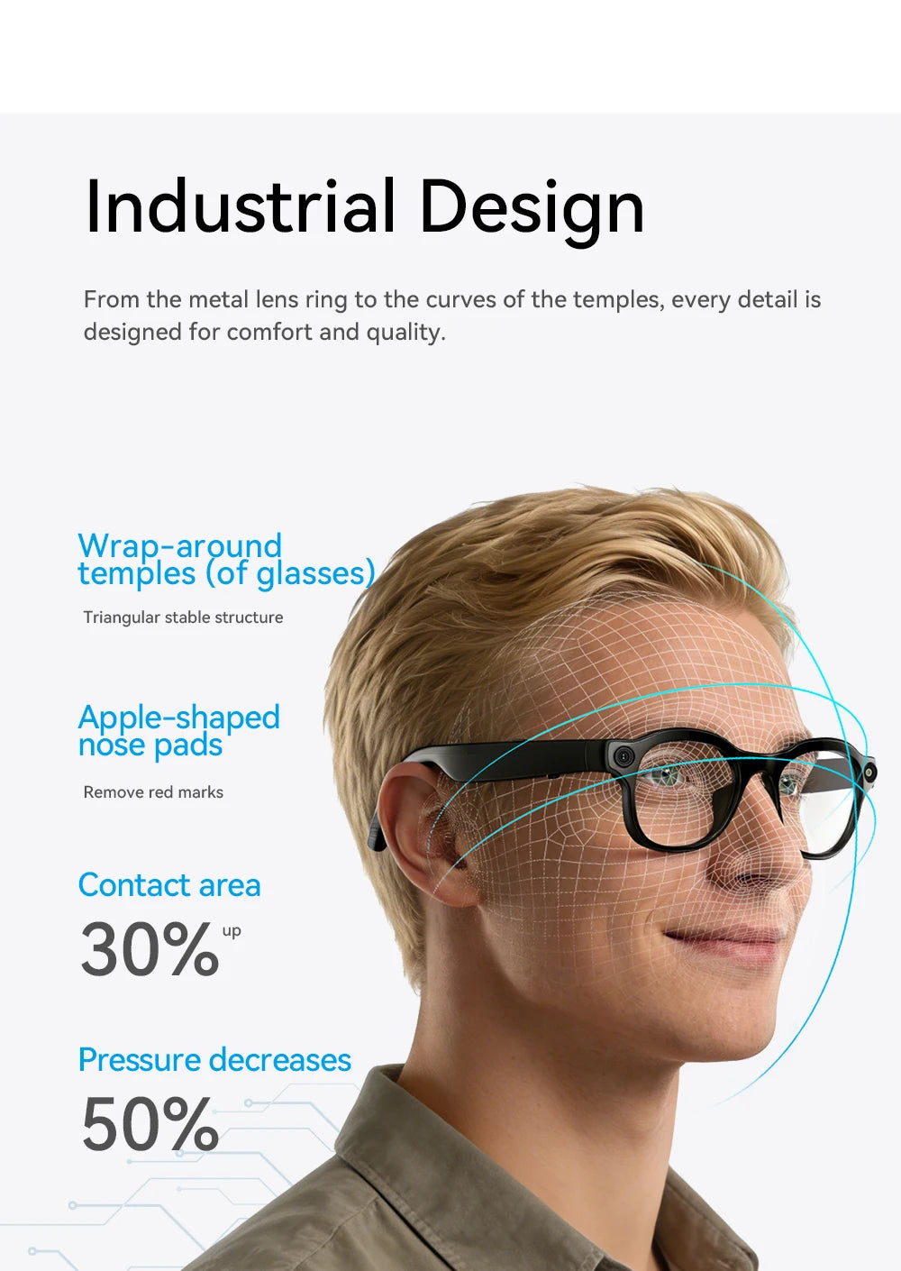 2026New AI Smart Glasses 3Lens 13MP Camera 4K Video Recording 100+ AI Languages Translation Sunglasses Bluetooth Call Music Play