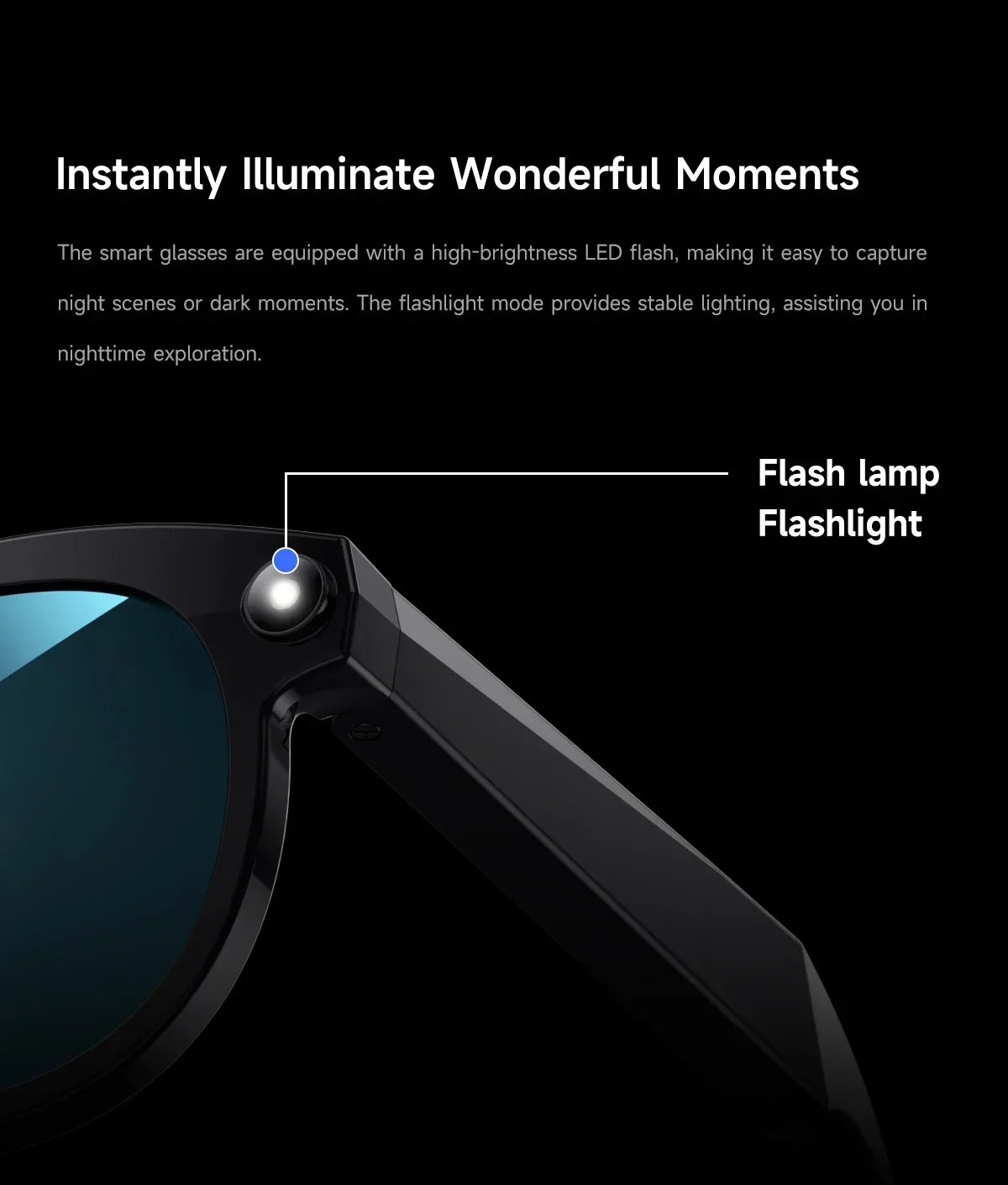 2026 New Smart Glasses  8MP Camera WiFi Bluetooth Touch Control IP65 Waterproof AI Translation Noise Cancelling AI Glasses Women