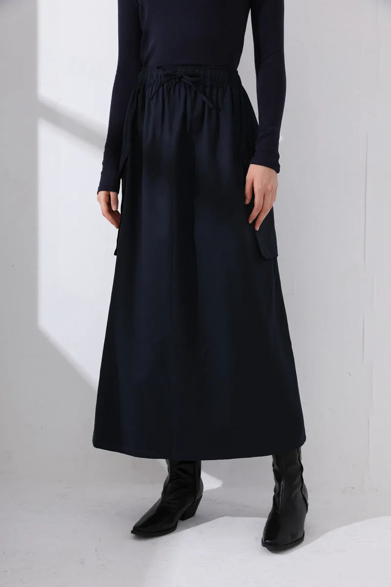 AS  AW fashion woman skirt with pocket style lady wear clothes