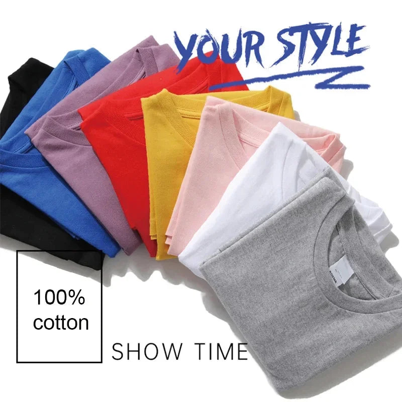 Golf Fashion Trend T-shirt Unisex New Funny Pattern Pure Cotton Breathable Comfortable Harajuku Cartoon Nightdresses Men Tops