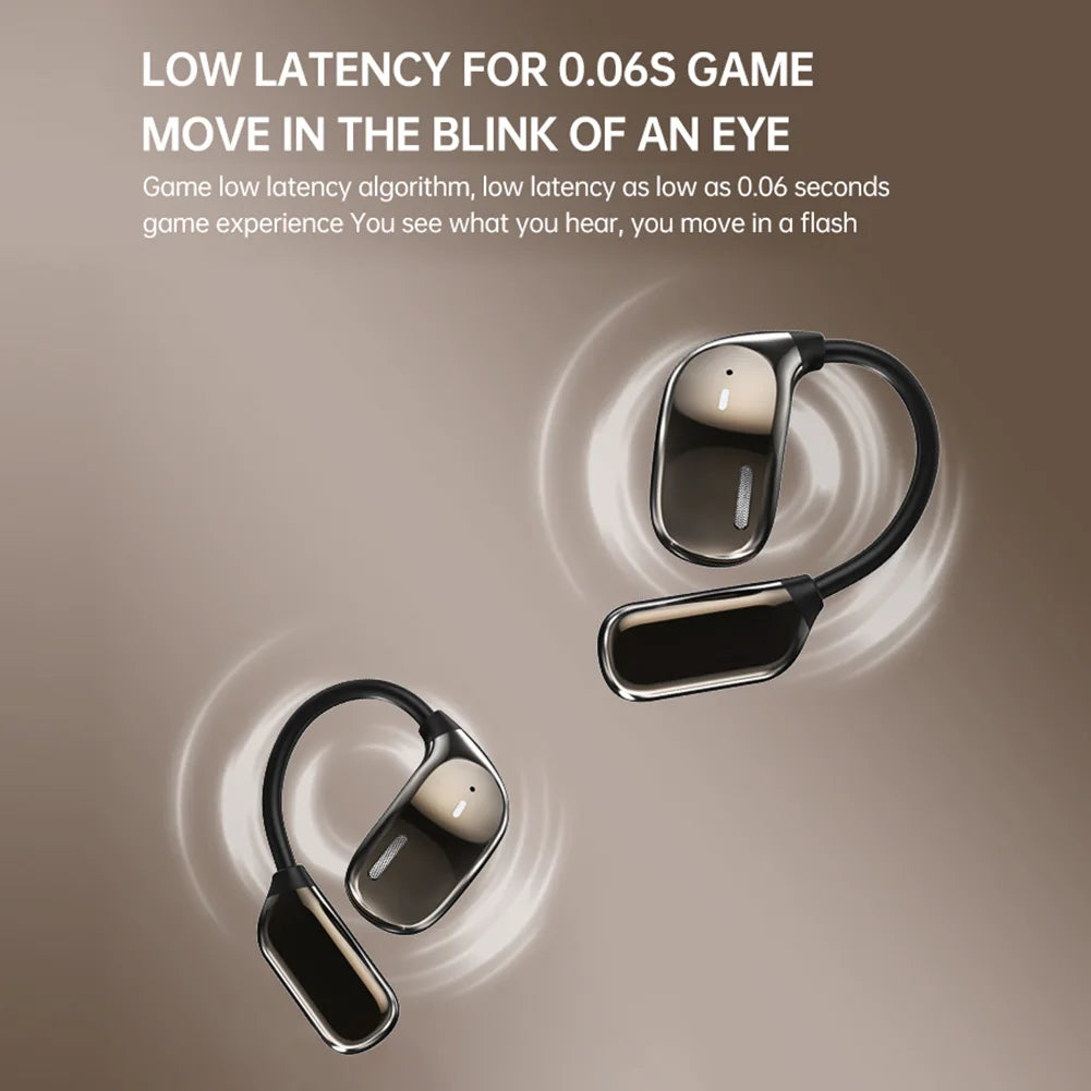NEW Real Time AI Translation Earphones 144 Languages Translator Earbuds Wireless Bluetooth Headphones Ear Hook Smart Translator