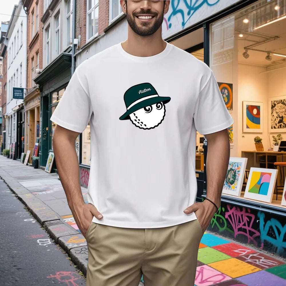 Golf Fashion Casual Trendy Brand T-Shirt Cotton Graphic Tee Men Women Summer Streetwear