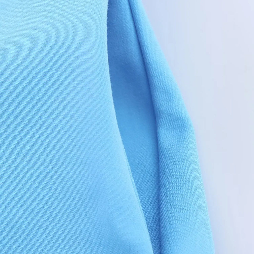 HH Women Summer Sexy V-Neck Sleeveless Backless Party Dress New Fashion Woman Solid Rear Zipper Pleated Short Dress Mujer
