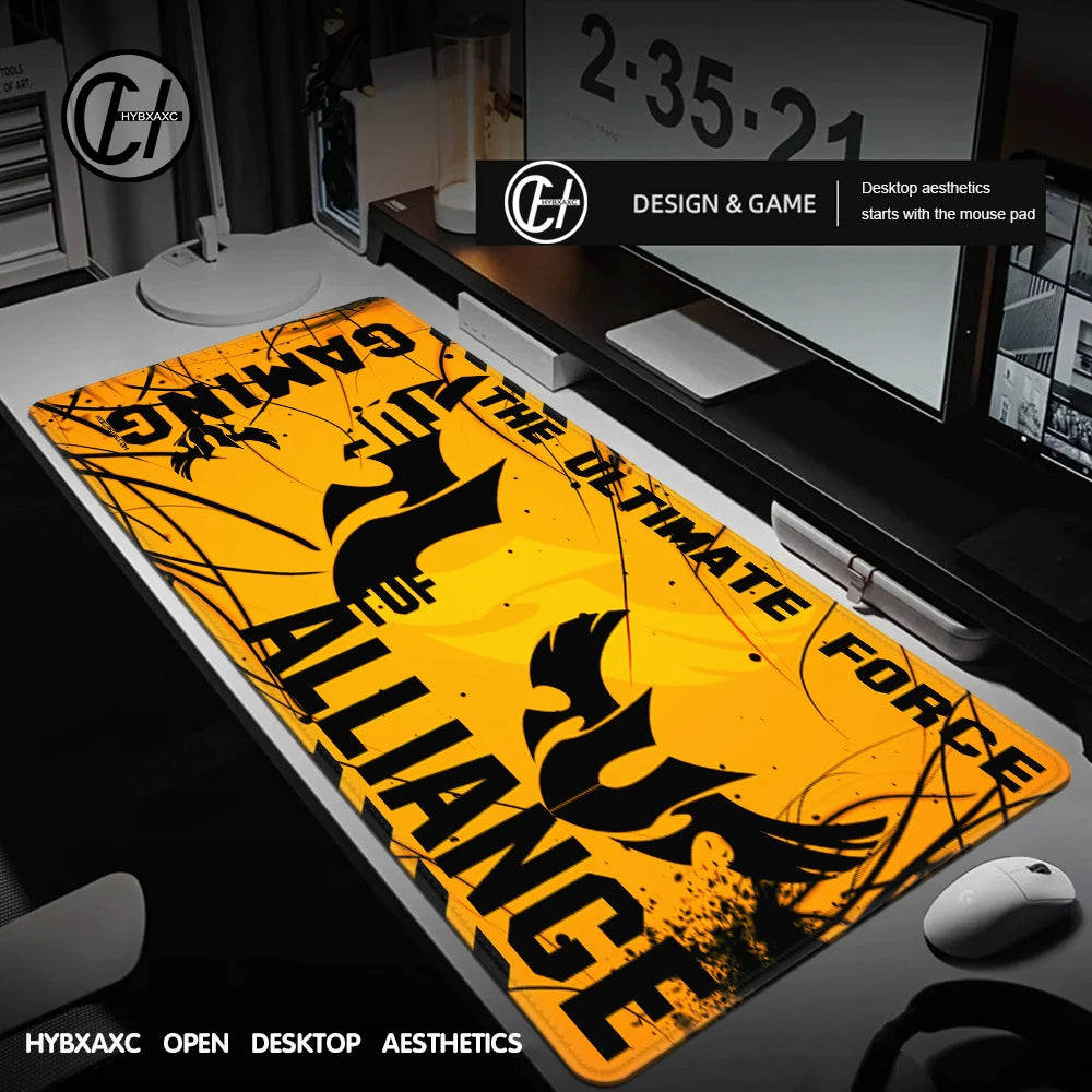 Desk Mat TUF Gaming Mouse Pad Large Deskmat Gamer Cabinet Deskpad Xxl Mousepad Speed Computer and Office Playmat Kawaii Mats Xl