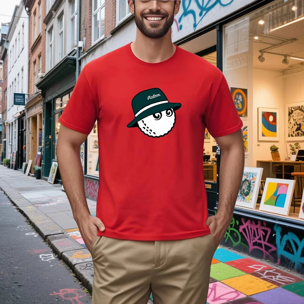 Golf Fashion Casual Trendy Brand T-Shirt Cotton Graphic Tee Men Women Summer Streetwear