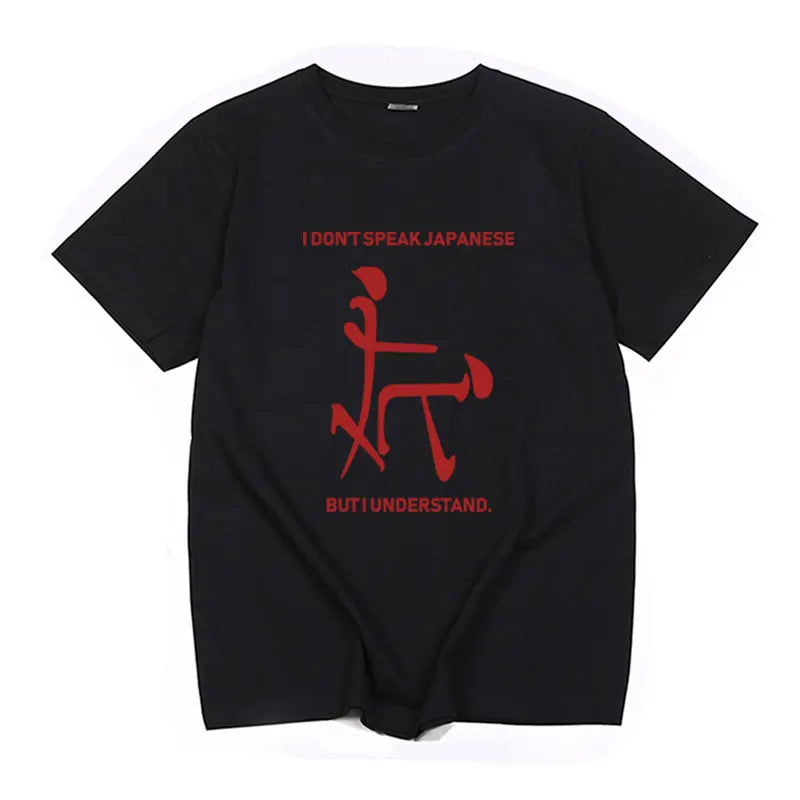 Fashion Humor T-shirt It Means Friendship in Chinese Funny Meme T Shirt Unisex Casual O-Neck Short Sleeve T Shirts