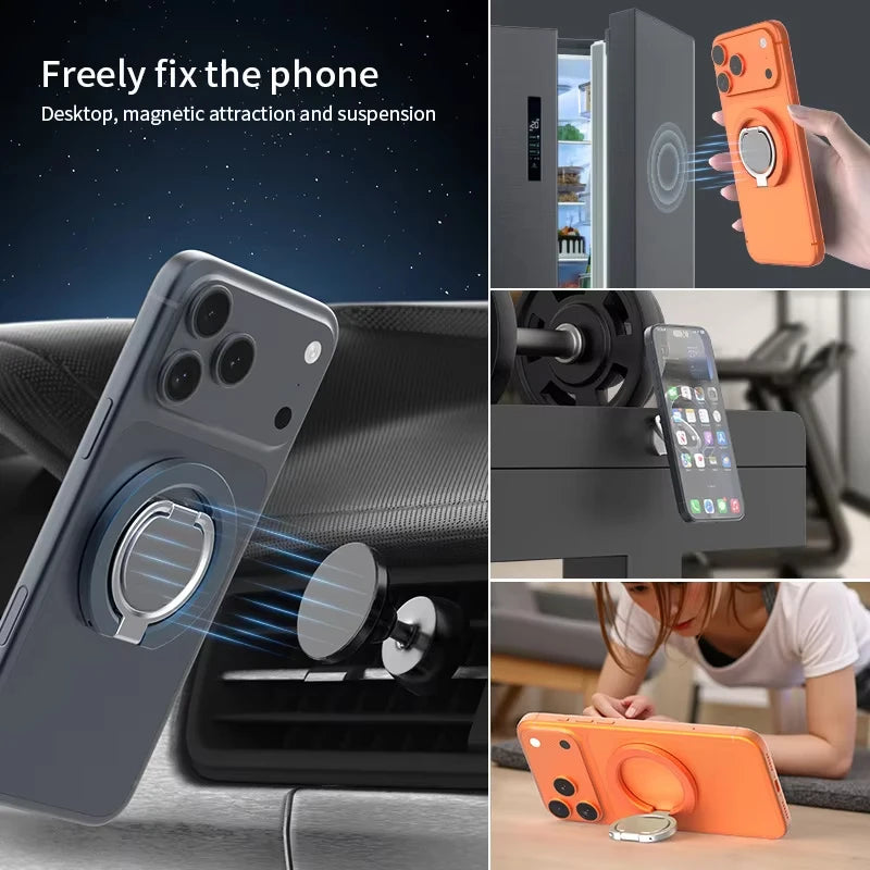 Anillo magnetico MagSafe con soporte para movil
