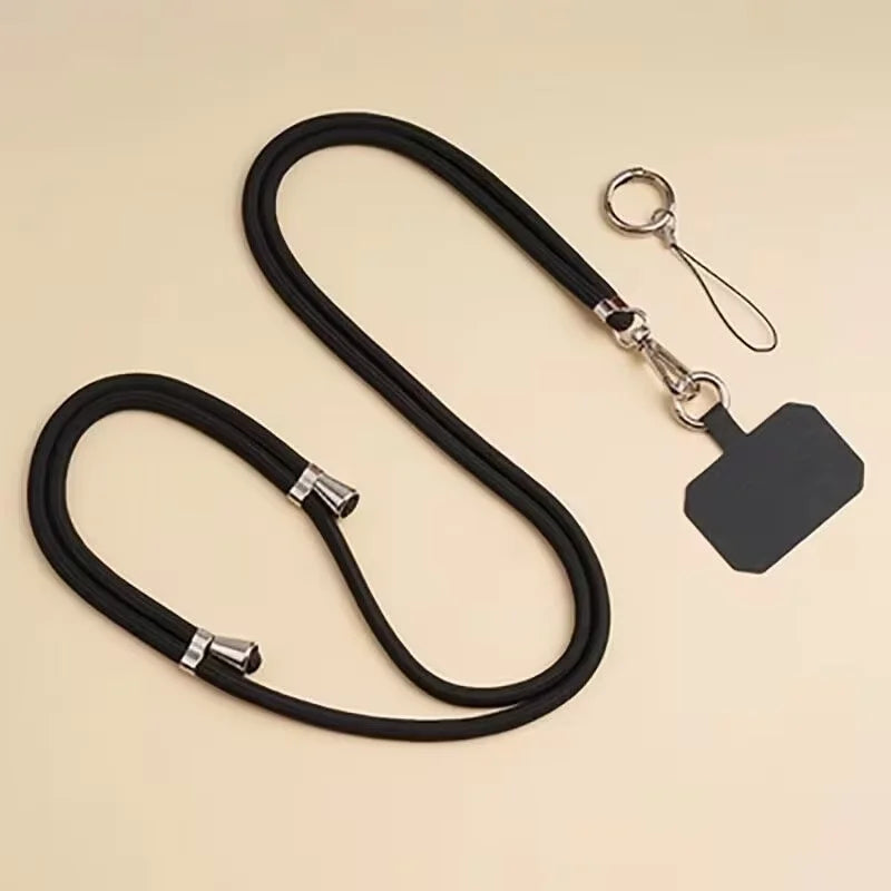 Hands-Free Phone Lanyard: Adjustable Longer & Thicker Crossbody/Neck Strap - Universal Mobile Accessory