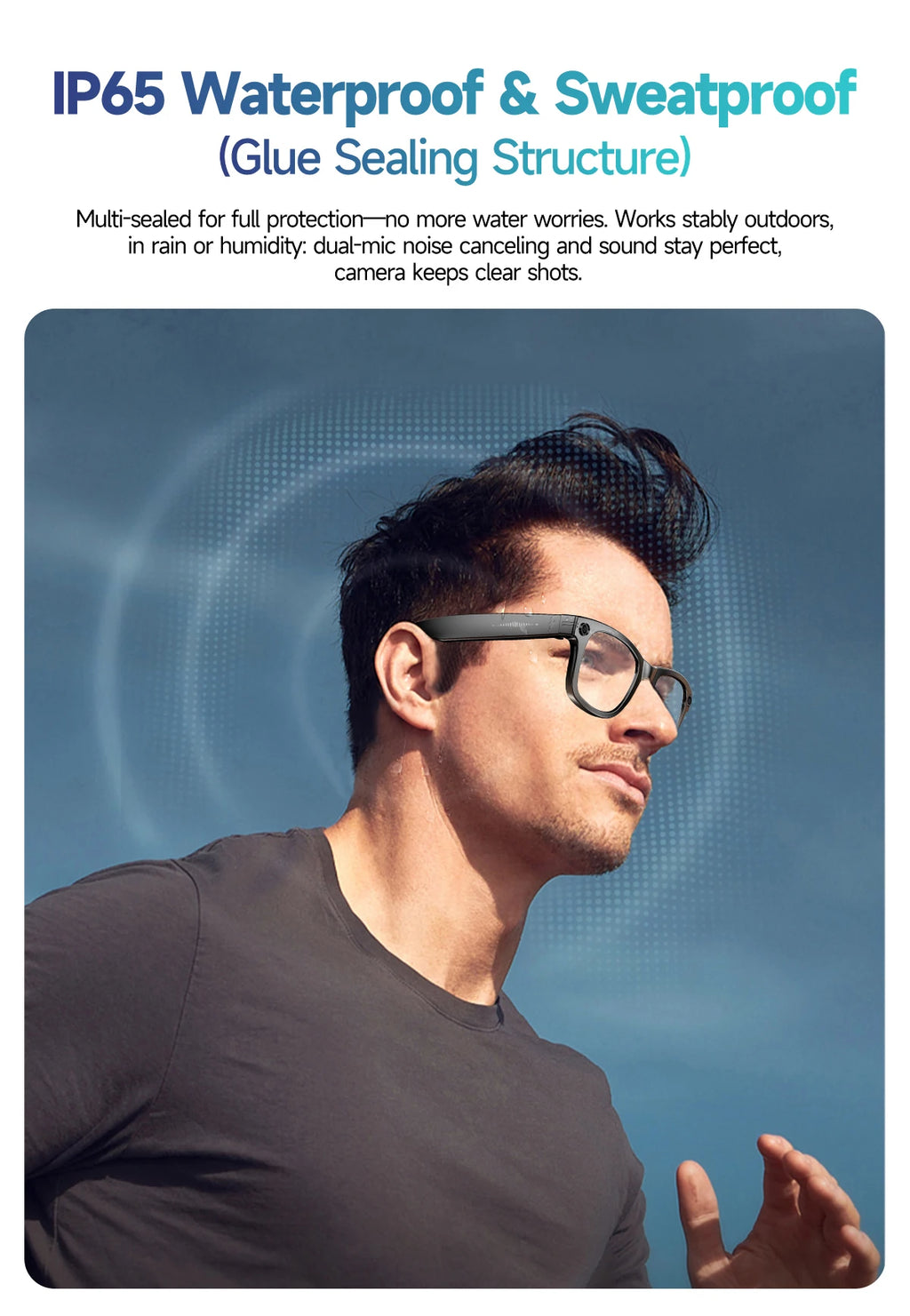 AI Smart Glasses with 8MP Camera Video Recording 100+ Languages Translation Sunglasses Bluetooth Call Music Play Men Women 2026