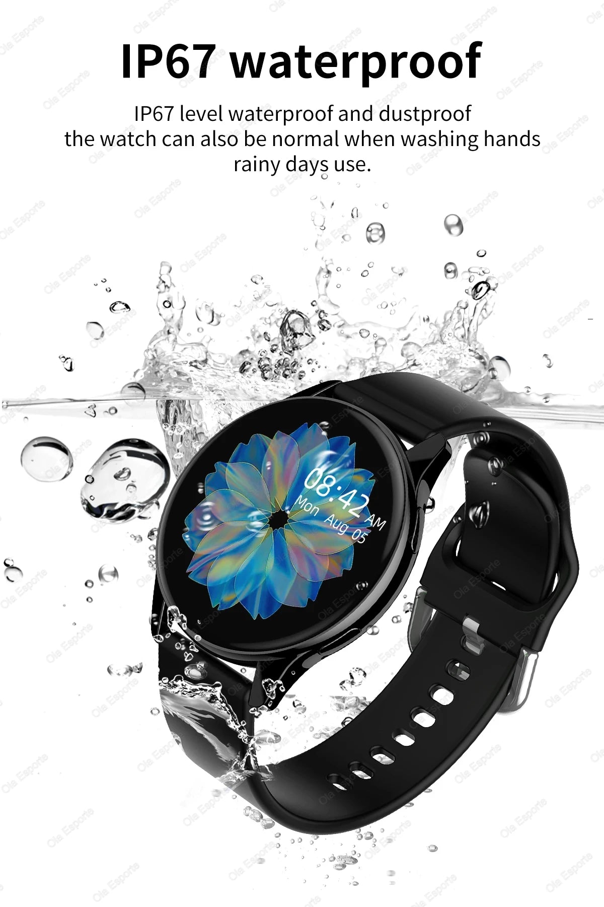 Smartwatch Women Watch 6 Health Monitoring Watch Waterproof Voice Assistant Bluetooth Call Smart Watch 2026 New Sport Watch Men