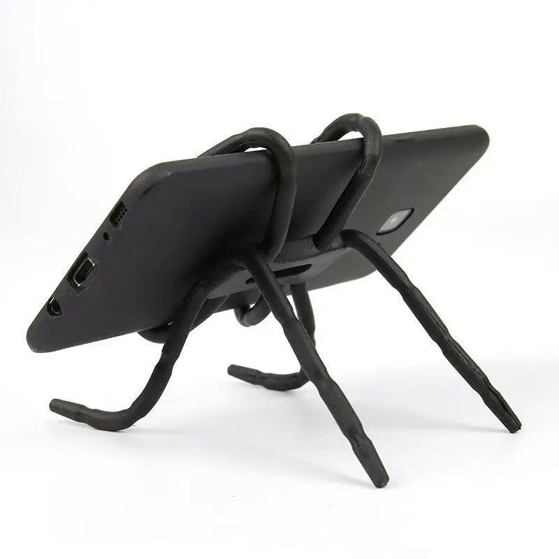 Spider Phone Stand   Flexible Deformable Holder for Tablet, Treadmill, Car Desk – Hands-Free Mount
