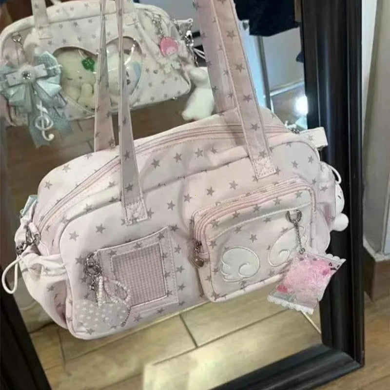 2026 New Design Jk Bapa Large Capaci Single oulder Crossbody Bag for Women Casual Pure Color Leisure Youth Bag handbag tote bags
