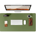 Leather Desk Mat | Computer Mat for Desk| Large Mouse Pad and Keyboard Mat | Desk Protector for Office