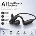 2026 AI Camera Headphones 8MP HD Photos 1080P Stabilized Video Real-Time Translation Voice Recording Bluetooth Calls Headphones